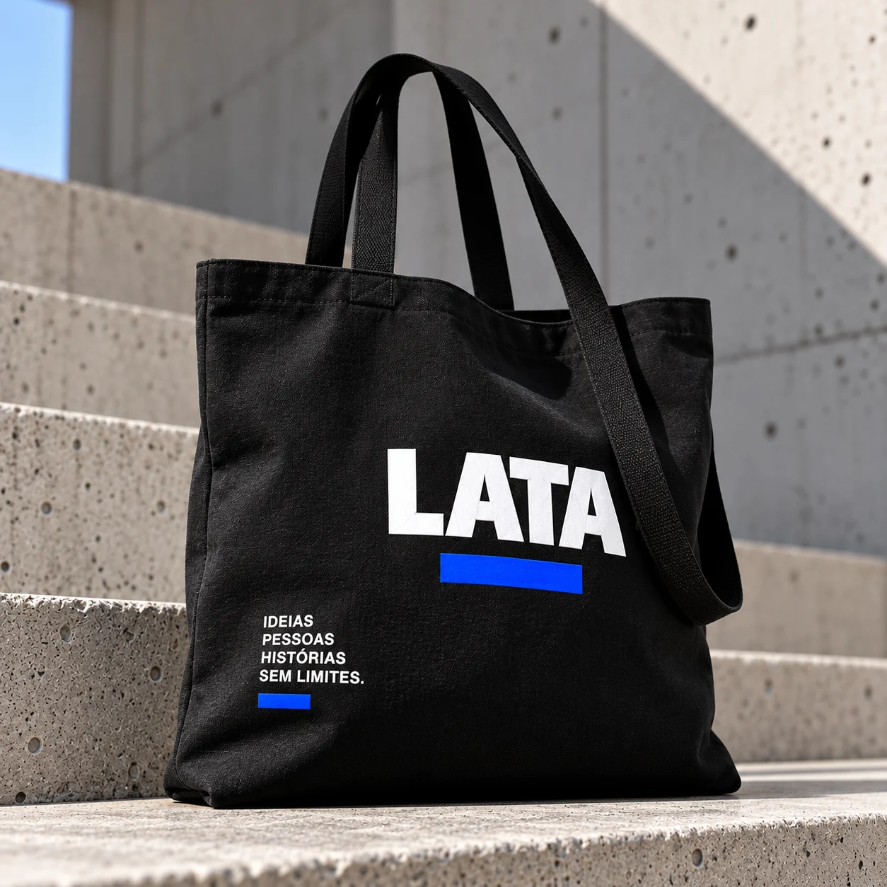 Tote Bag LATA — Preta